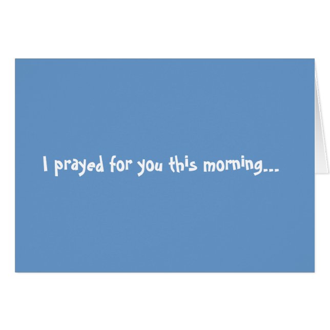 Cartão pray (Frente Horizontal)