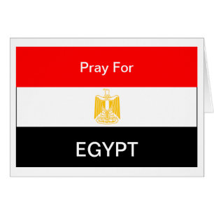 Cartão Pray para EGIPTO
