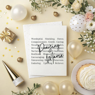 Cartão Praying Mama Card