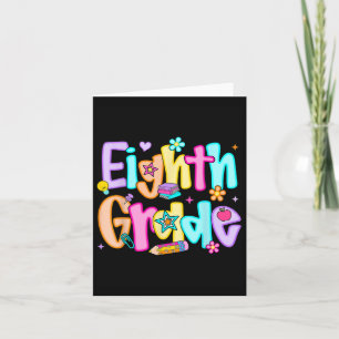 Cartão Pré-Disquete Oitavo Ano De Volta À Escola 8º Ano