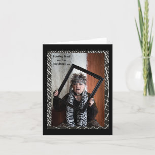 Cartão Pré-e Postar a aparência da pandemia