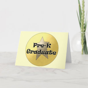 Cartão Pre-K Graduation Gifts