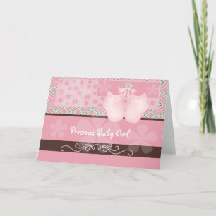 Cartão Precioso Baby Girl