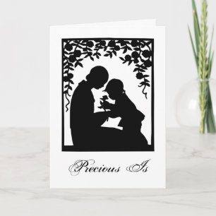 Cartão Precioso É Placa De Dia de as mães