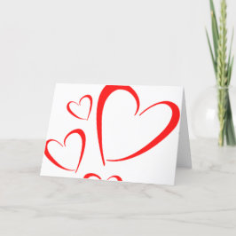 Cartão precioso e riso