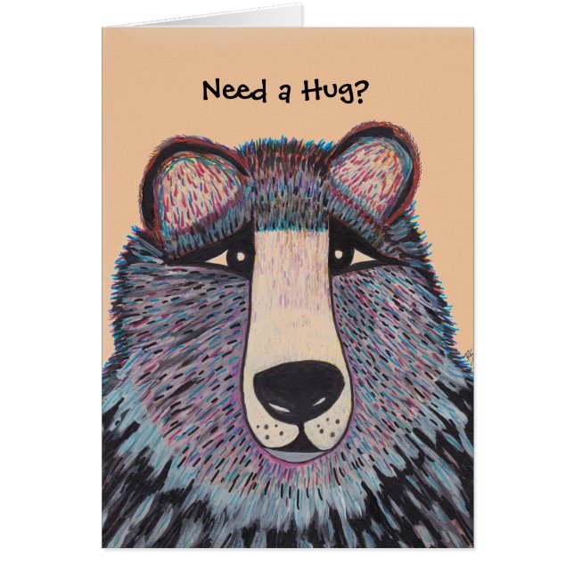Cartão Precisa de um Hug? (Frente)