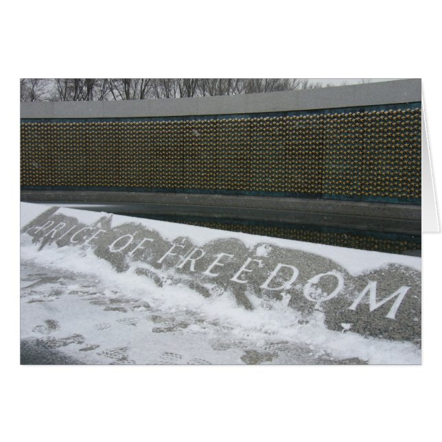 Cartão preço da liberdade (Frente Horizontal)