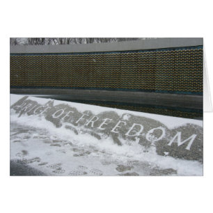 Cartão preço da neve livre