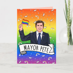 Cartão Prefeito Pete Orgulho
