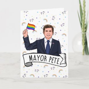 Cartão Prefeito Pete Pride