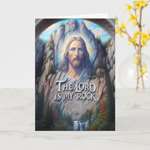 Cartão Presença divina entre as montanhas