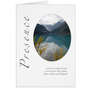 Cartão Presença Lake Louise