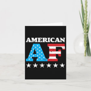 Cartão Presente americano de julho de 4