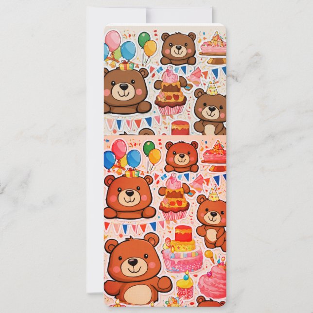 Cartão Presente de Aniversário Personalizado (Frente)