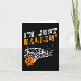 Cartão Presente De Basquete Para Jogadores De Treinador M