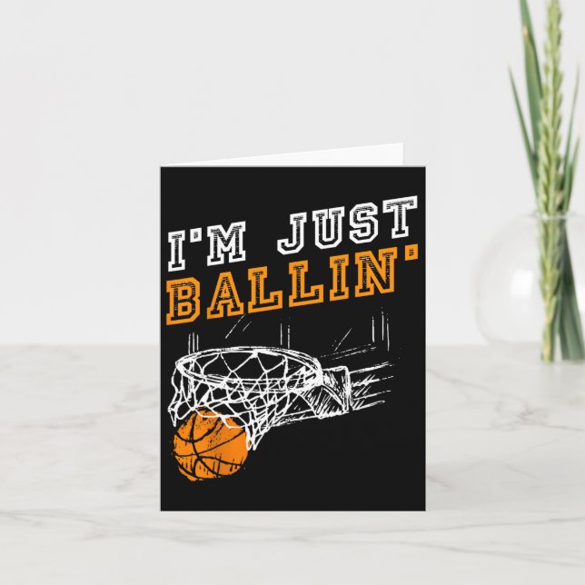 Cartão Presente De Basquete Para Jogadores De Treinador M (Frente)