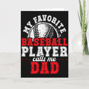 Cartão Presente de beisebol da família combinando foto do