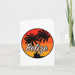 Cartão Presente de Belize Viagem de Vacinação