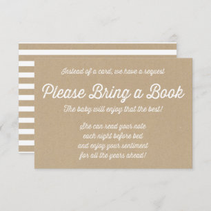 Cartão Presente de Chá de fraldas Russo Vintage