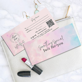 Cartão-presente de cor d'água Dreamy Rainbow Unico