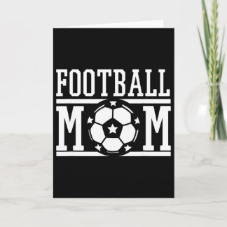 Cartão Presente de Dia de Jogo de Futebol para Mãe Orgulh