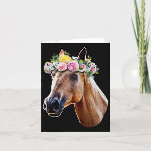 Cartão Presente de Fazenda Equestre Equestre de Cavalo Fl