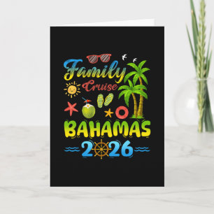 Cartão Presente de Férias Tropicais Cruzeiro Familiar Byh
