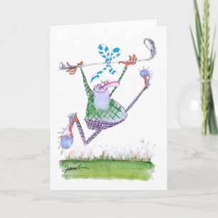 Cartão presente de golfe, tony fernandes