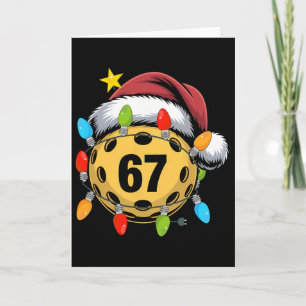 Cartão Presente de Natal 67 Meme Picklebyll Chapéu de Pap