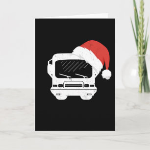 Cartão Presente de Natal de Boné Clássico de Motorhome