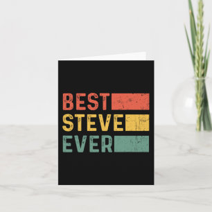 Cartão Presente De Natal Divertido Para Steve - Melhor St