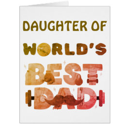 Cartão Presente de Nome Personalizado para Filho ou Filha