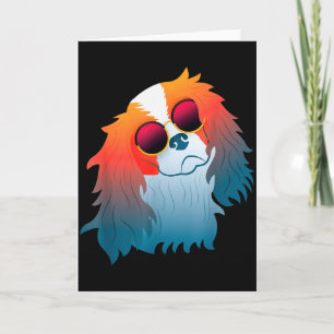 Cartão Presente Divertido Mãe de Cachorro Cavalier King C