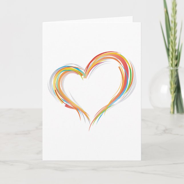 Cartão Presente do amor (Frente)