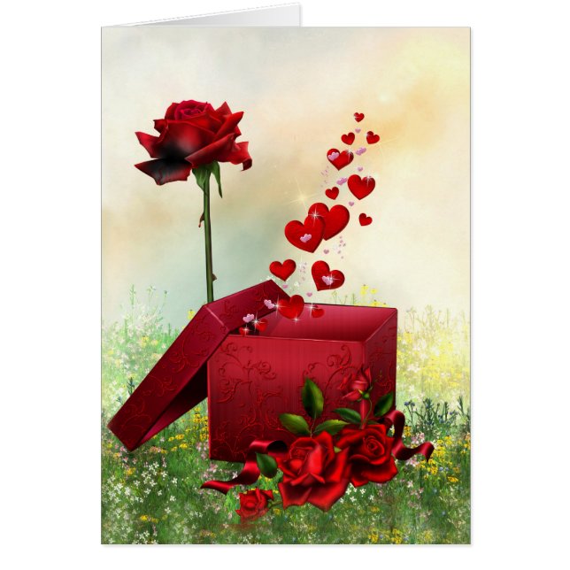 Cartão Presente do Amor (Frente)