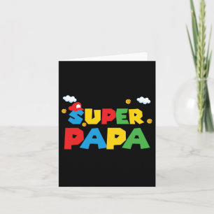 Cartão Presente do Dia dos Pais Papai Presente do Filho F