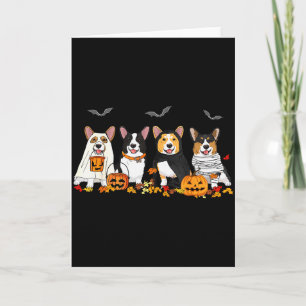 Cartão Presente do Papai e da Mamãe Cão Amantes Corgi Sok