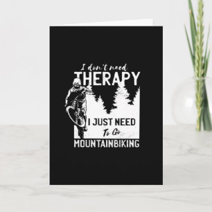 Cartão Presente engraçado de pedágio de montanha para MTB