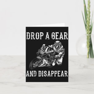 Cartão Presente Engraçado Para Motociclistas De Motocicle