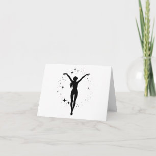 Cartão Presente feminino: Yoga Pose 6 Vazio Saudação