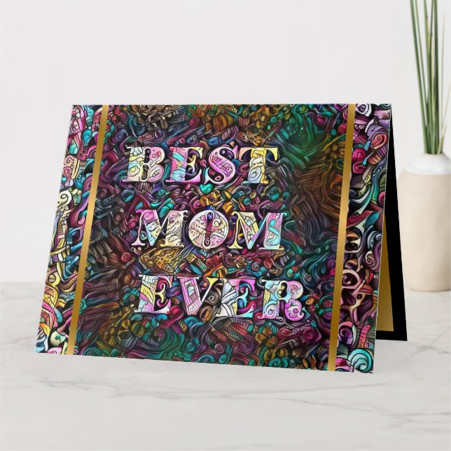 Cartão Presente Moderno Elegante Popular (Frente)