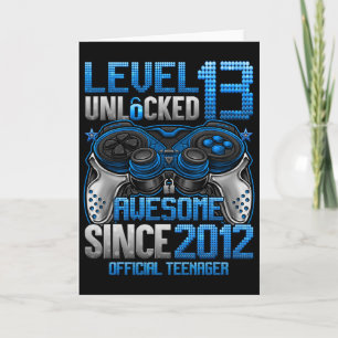 Cartão Presente Oficial de Adolescente Nível 13 Desbloque