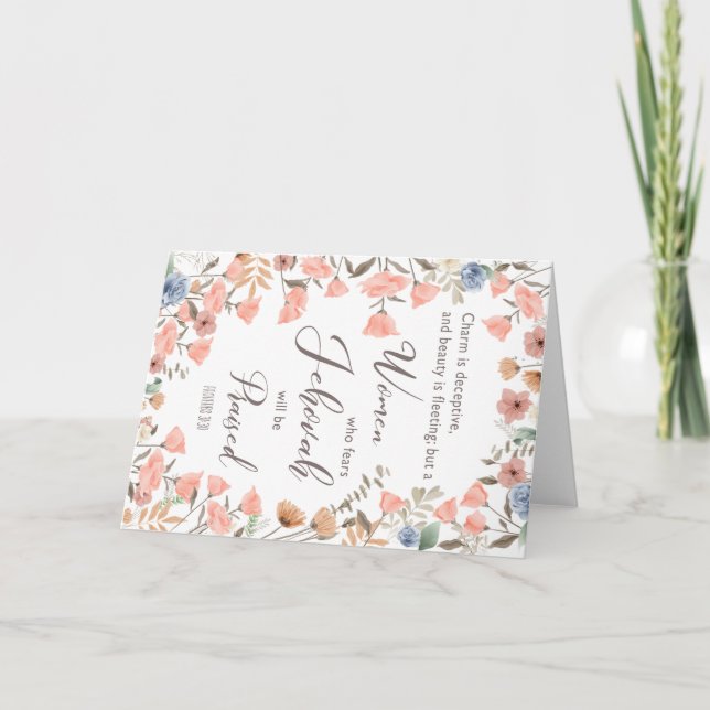 Cartão Presente para a Esposa JW Elders (Frente)