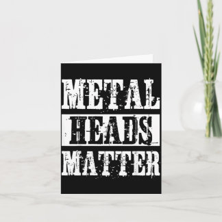 Cartão Presente para Cabeças de Metal Fãs de Black Death 