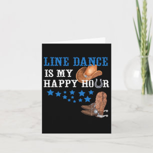 Cartão Presente Para Dança De Linha Dançarinos É Minha Fe