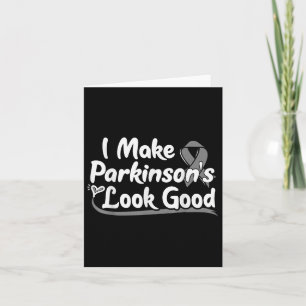 Cartão Presente Para Doentes Com Doença De Parkinson Cinz