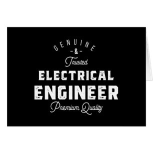Cartão Presente para Engenheiro elétrico