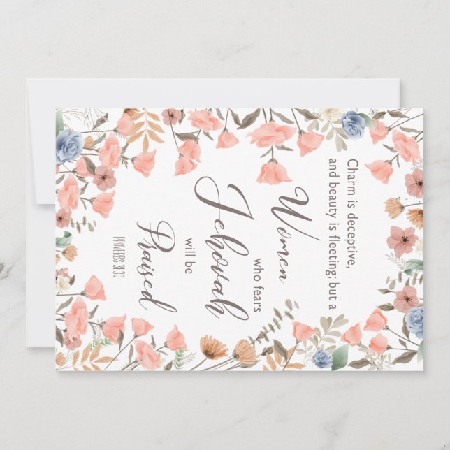 Cartão Presente para placa de esposa JW Elders (Frente)