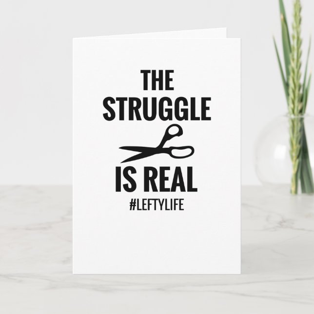 Cartão Presentes à esquerda | Esquerda Esquerda Mão Esque (Frente)