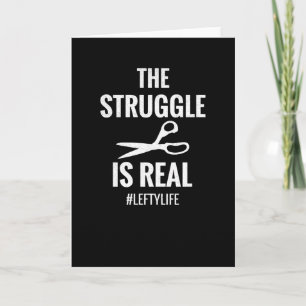 Cartão Presentes à esquerda   Esquerda Esquerda Mão Esque